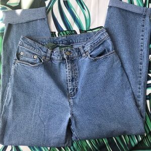 Lauren Ralph Lauren | light wash mom jeans